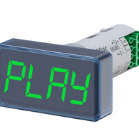Dreifarbige Modbus-Anzeige SMI2-M von akYtec