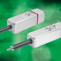 New at norelem: Electric cylinders IO-Link servo technology