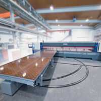 Plastic saw fk 6 with XXL rotary table from IMA Schelling Precision