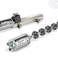Kontaktlose magnetostriktive Positionsaufnehmer mit PROFINET-Schnittstelle