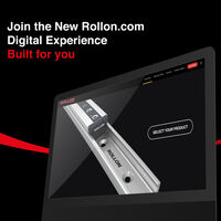 Rollon mit neuer Online-Präsenz