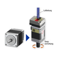 Neuer Hohlwellen-Schrittmotor für kompakte Handlingsysteme