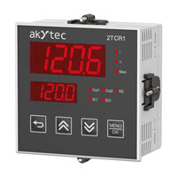 Zweikanaliges Temperatursteuergerät 2TCR1 von akYtec