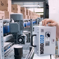 Energy-efficient baggage handling with NORD