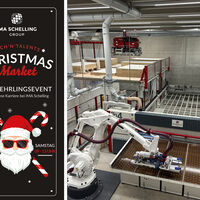 Weihnachtsmarkt und Lehrlingsevent bei IMA Schelling