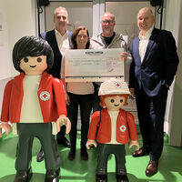 Mitarbeitende bei TSUBAKI KABELSCHLEPP spenden Rekordsumme