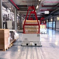 ek robotics erweitert FTS-Anlage bei Niederrhein-Gold