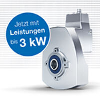NORD DuoDrive jetzt mit Leistungen bis 3 kW (LOGIMAT 2022)