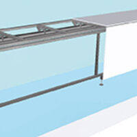 Neue Klappfunktion vereinfacht Einbau von Poolabdeckungen