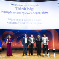 Energy Efficiency Award 2025: Pöppelmann gewinnt in der Kategorie „Think Big!“